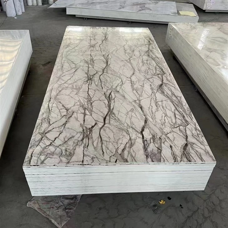 Tờ PVC kết thúc bằng đá cẩm thạch