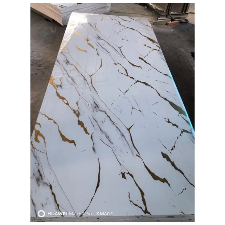 Tấm ốp tường PVC Sơn UV Mármol