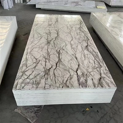 Tờ PVC kết thúc bằng đá cẩm thạch
