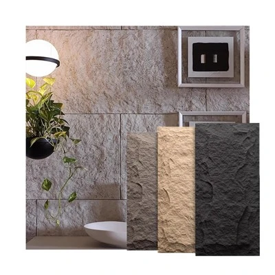 Bảng điều khiển tường đá văn hóa PU